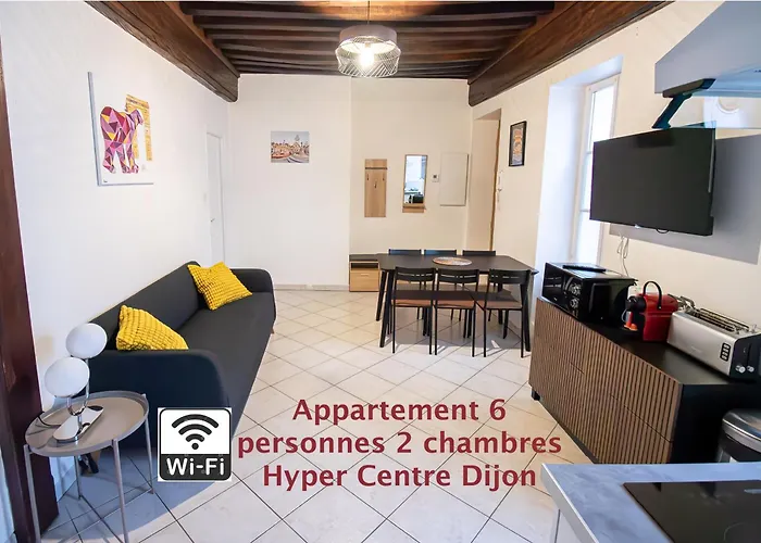Residence Le Zola Compose De 3 Appartements Distincts En Hyper Centre De Dijon Avec Wifi